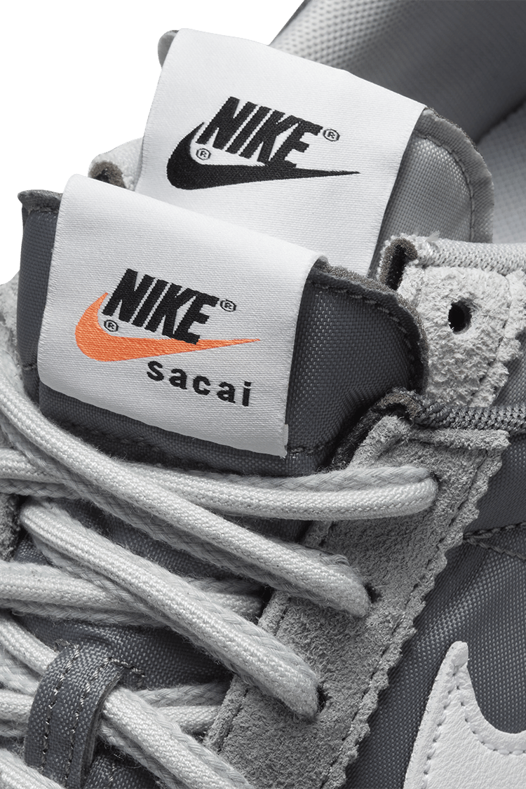 sacai iron grey on feet
